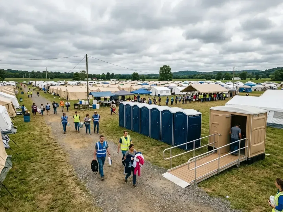 disaster-relief-camp-restrooms-010 — frequently asked questions, Dumpster & Portable Bathrooms Rental in Palo Cedro, CA